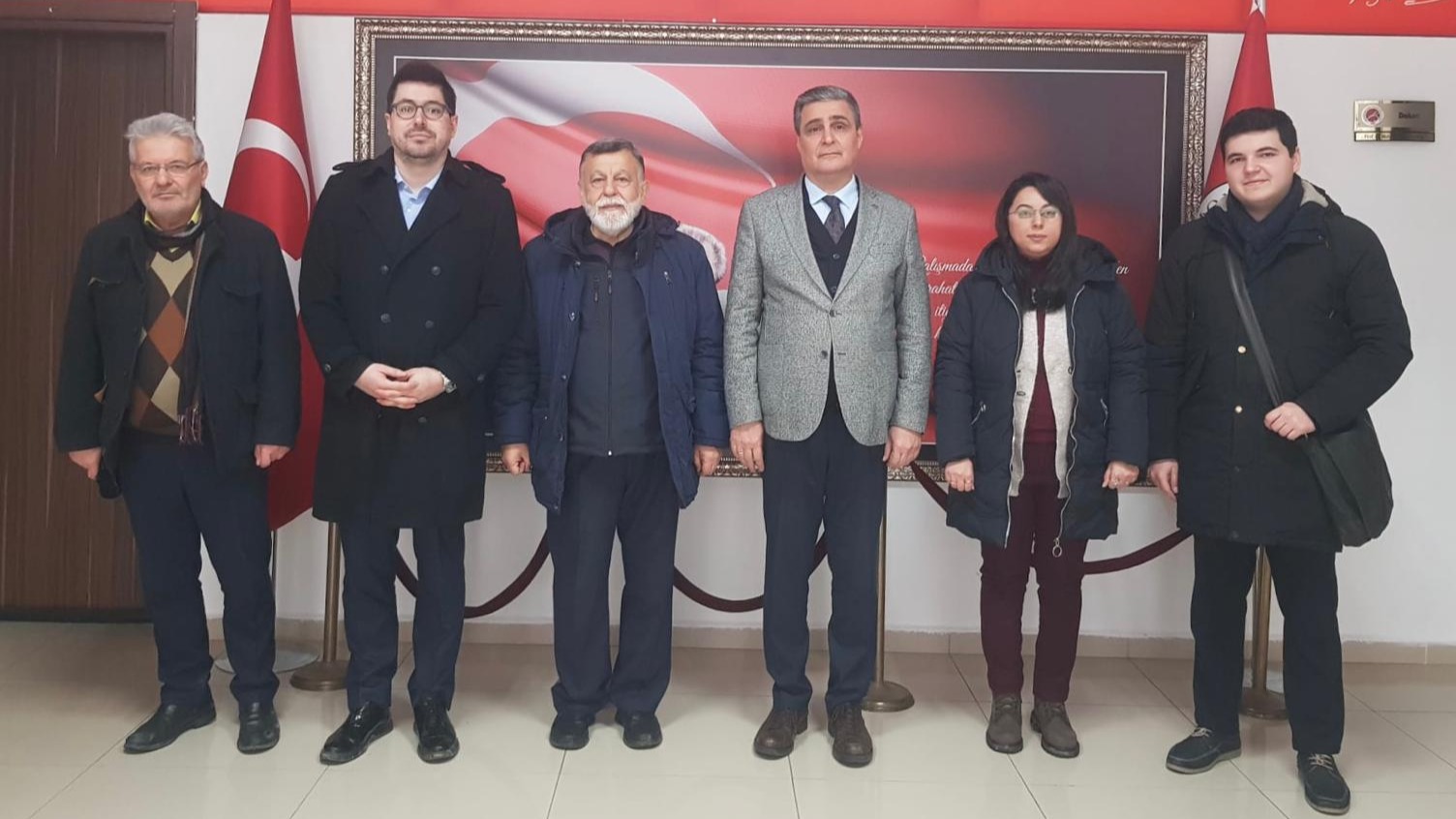 Kastamonu İl Kültür ve Turizm Müdürü, Konya Yazma Eserler Bölge Müdürü ve Kastamonu Yazma Eser Kütüphanesi Müdür Vekili Fakültemizi Ziyareti Etti