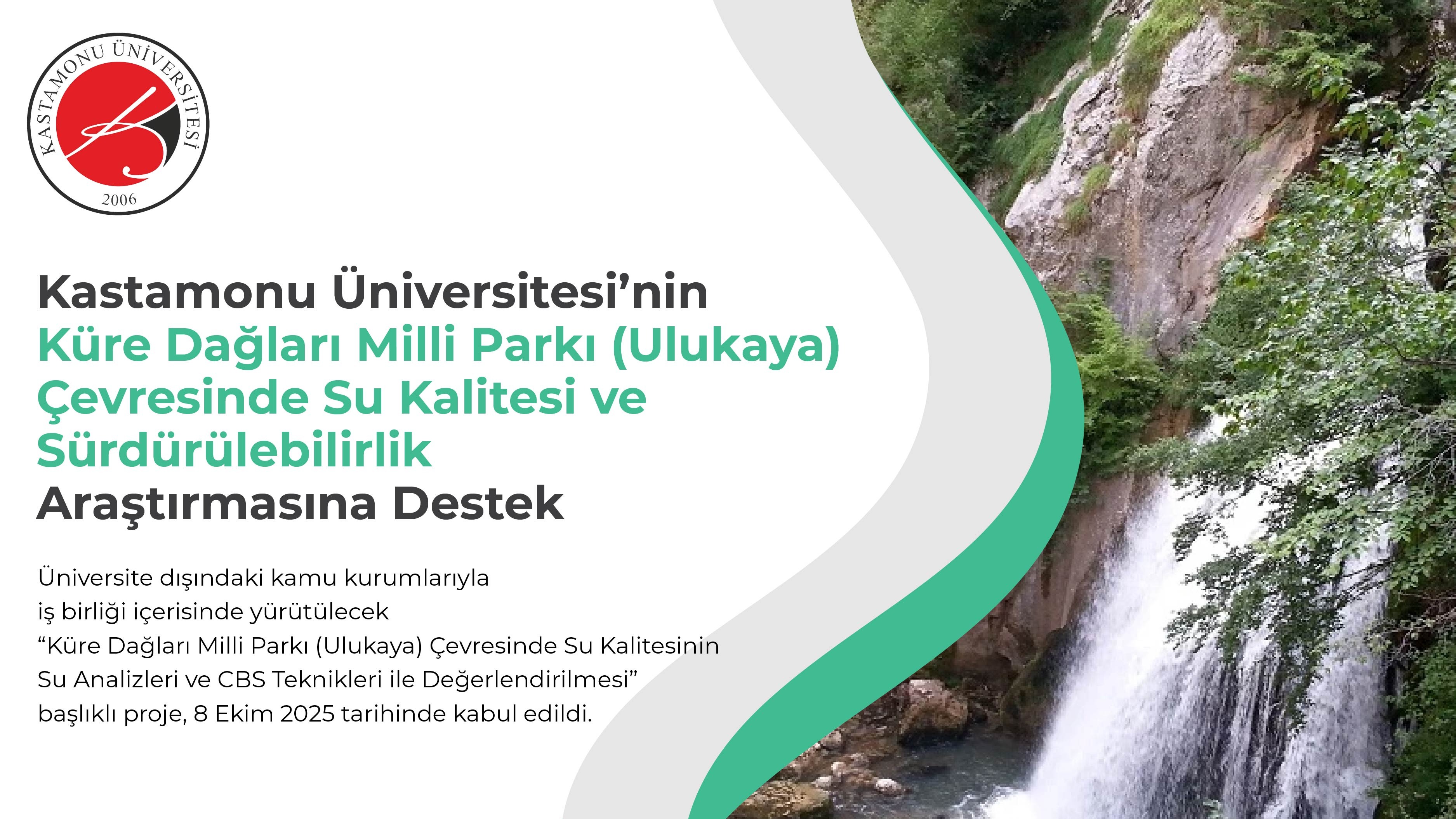 Prof. Dr. Ekrem Mutlu'nun Yürütücüsü Olduğu Küre Dağları Ulukaya Çevresinde Gerçekleştirilecek Araştırma Projesi Desteklenmeye Hak Kazandı