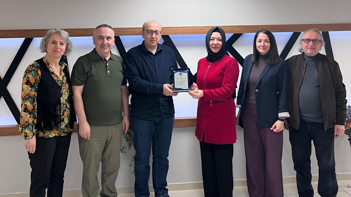 Prof. Dr. Abdullah Aydın Hocamıza Veda Yemeği