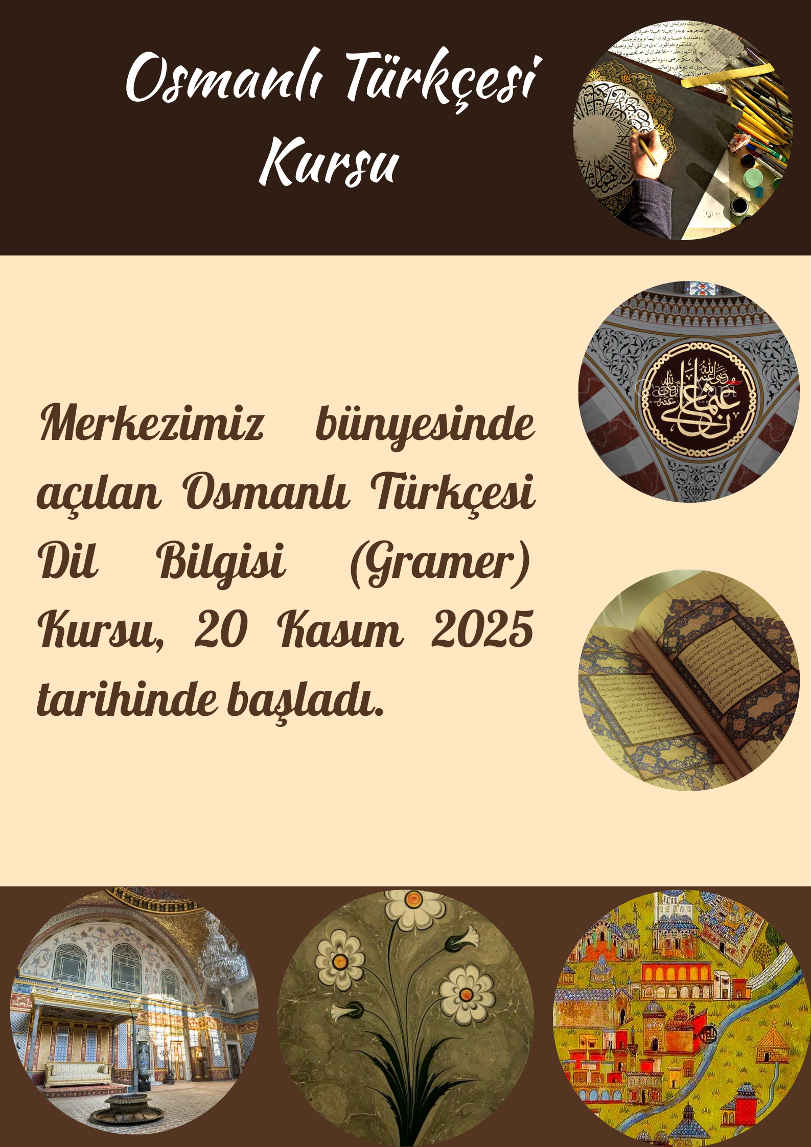 Osmanlı Türkçesi Gramer Kursu