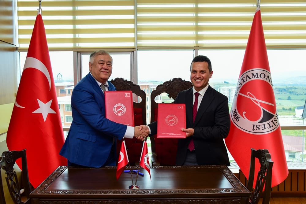Kastamonu Üniversitesi ile Karaganda Buketov Üniversitesi Arasında Ortak Yüksek Lisans Programı Açıldı