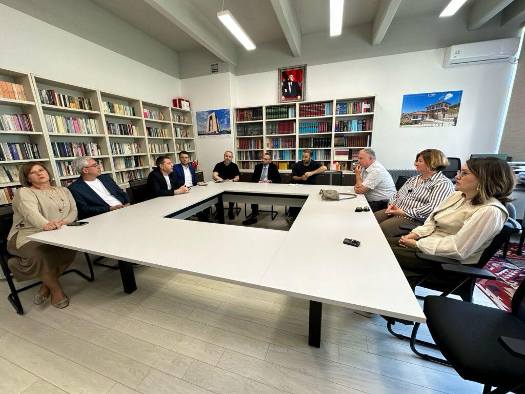 Makedonya ile Akademik Köprü: Orhan Söylemez’den Erasmus+ Ziyareti