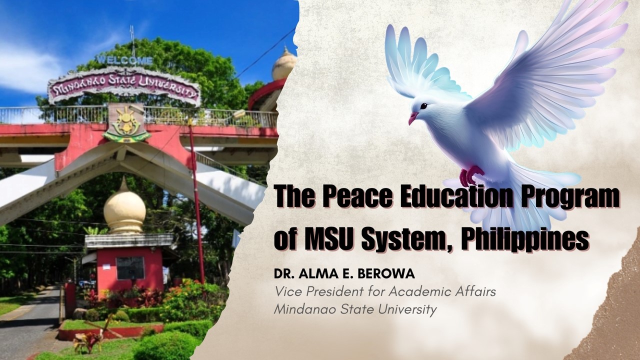 Filipinler Mindanao Devlet Üniversitesinden Dr. Berowa, Öğrencilerimize Mindanao Barış Eğitimi Programını Tanıttı